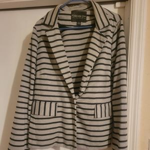 Striped Blazer